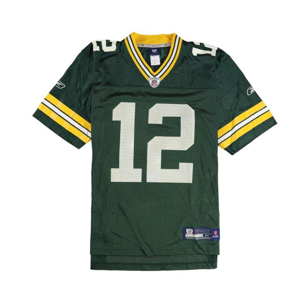 ONFIELD Mens Green Bay Packers Jersey, Green, XL, DM